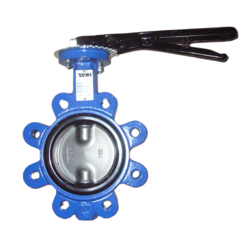 Cast Iron Lug Type Butterfly Valve cast iron wafer type butterfly valve/with pin Factory